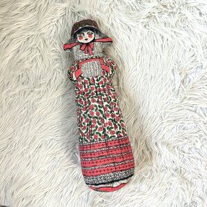 Miss Muffet Victorian Pillow Doll Creppy 17"